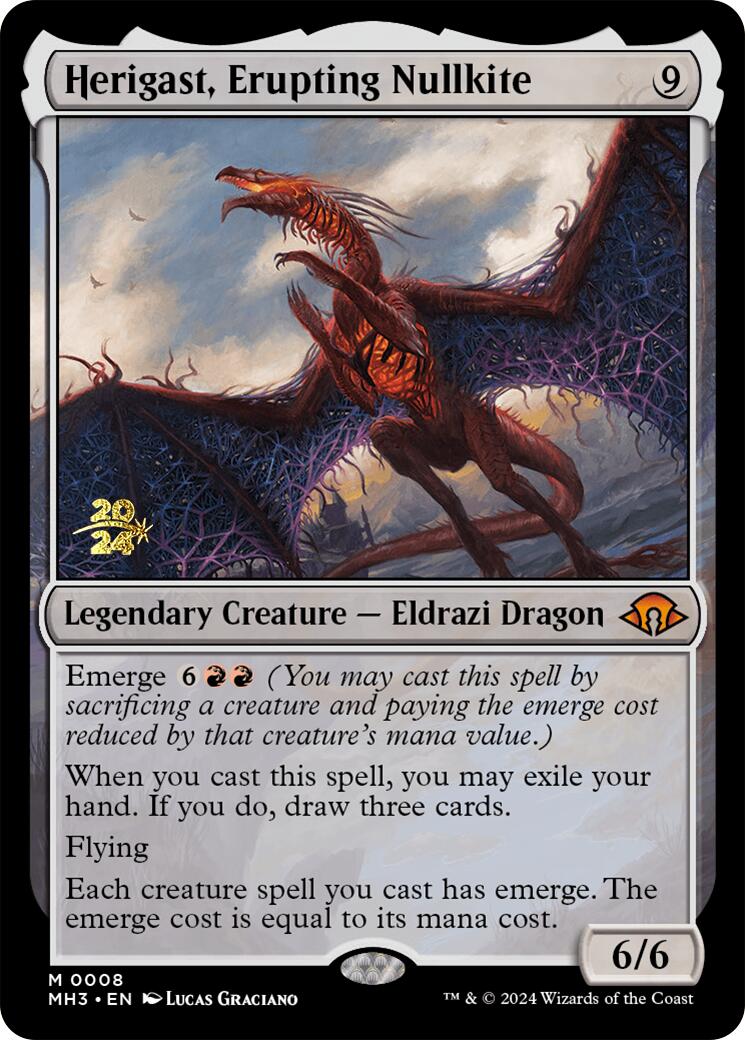 Herigast, Erupting Nullkite [Modern Horizons 3 Prerelease Promos] | Tabernacle Games