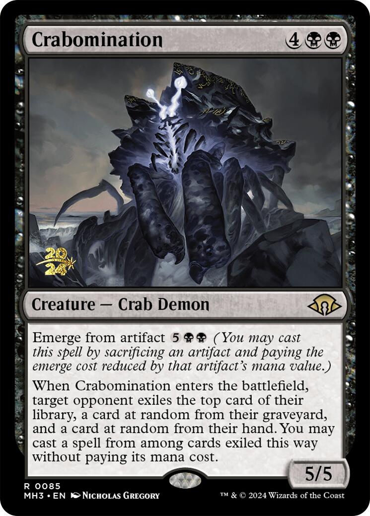 Crabomination [Modern Horizons 3 Prerelease Promos] | Tabernacle Games