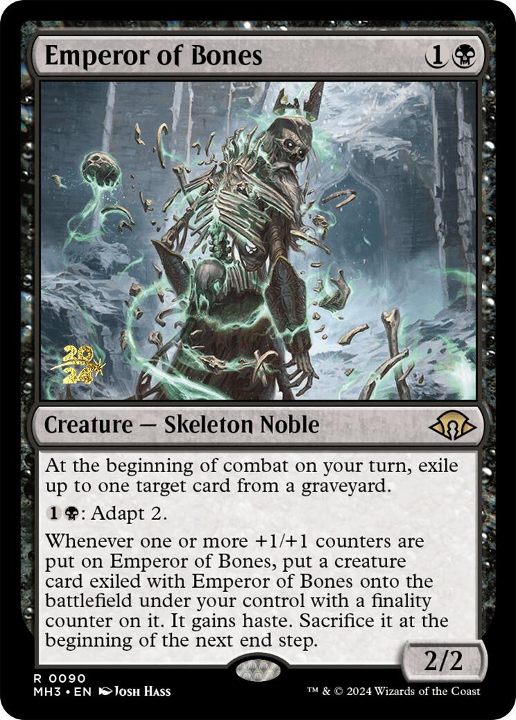 Emperor of Bones [Modern Horizons 3 Prerelease Promos] | Tabernacle Games