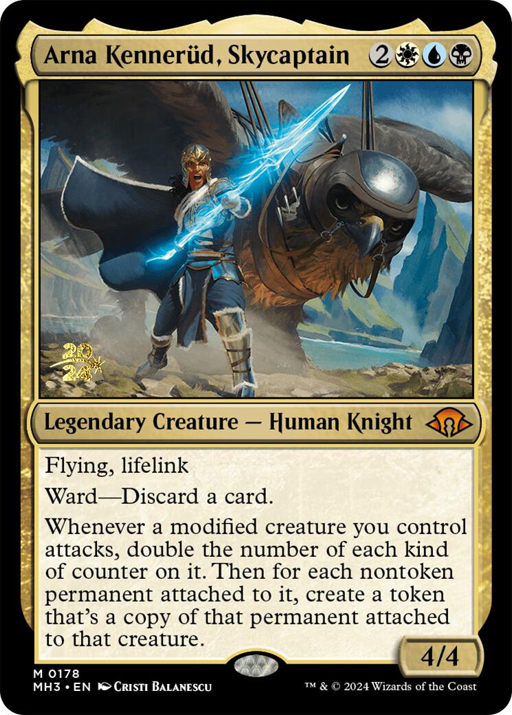 Arna Kennerud, Skycaptain [Modern Horizons 3 Prerelease Promos] | Tabernacle Games