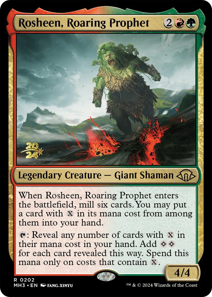 Rosheen, Roaring Prophet [Modern Horizons 3 Prerelease Promos] | Tabernacle Games