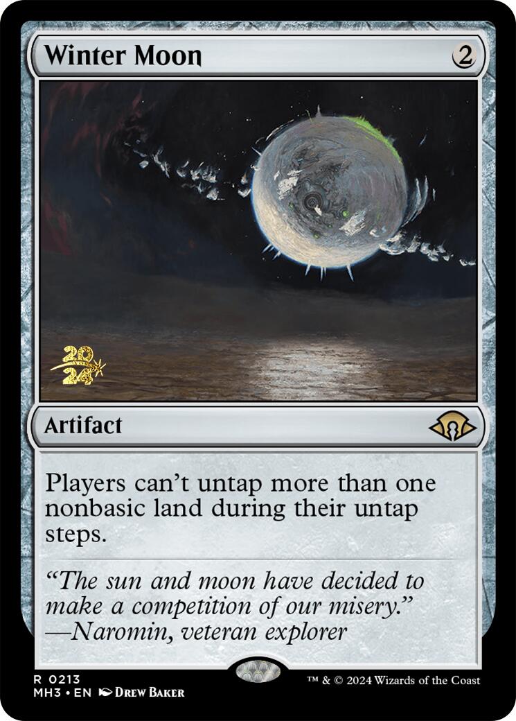 Winter Moon [Modern Horizons 3 Prerelease Promos] | Tabernacle Games