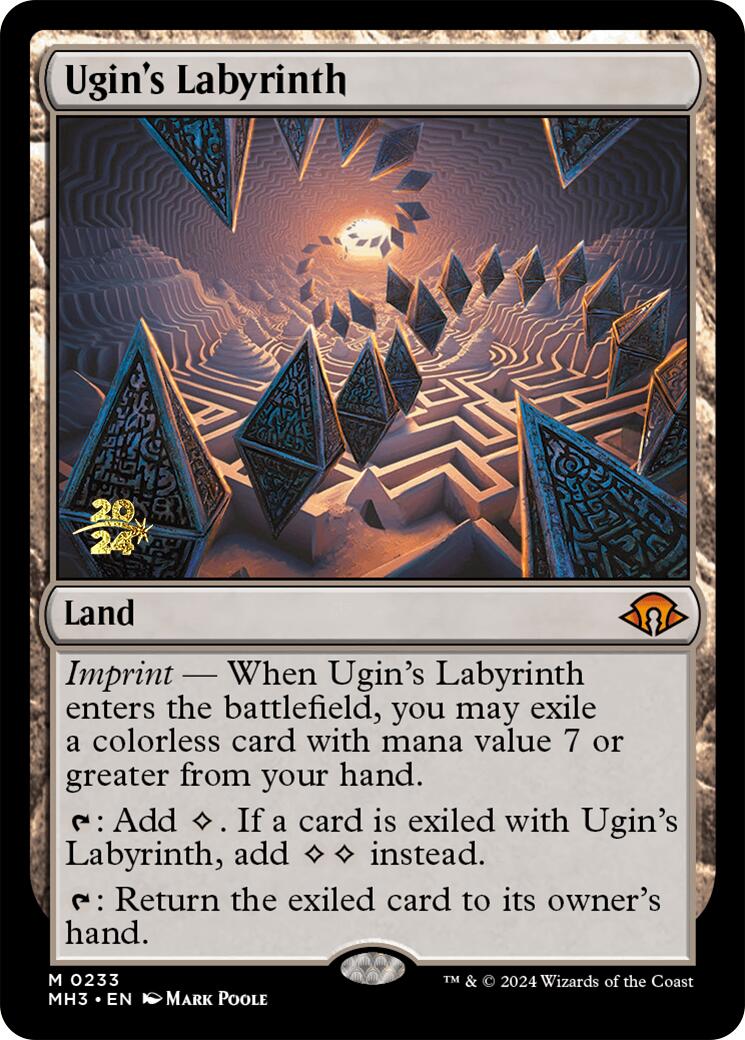 Ugin's Labyrinth [Modern Horizons 3 Prerelease Promos] | Tabernacle Games