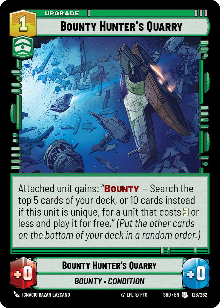 Bounty Hunter's Quarry (123/262) [Shadows of the Galaxy] | Tabernacle Games