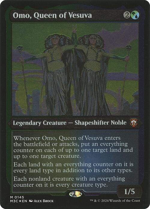Omo, Queen of Vesuva (Display Commander) [Modern Horizons 3 Commander] | Tabernacle Games