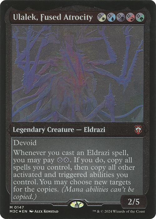 Ulalek, Fused Atrocity (Display Commander) [Modern Horizons 3 Commander] | Tabernacle Games