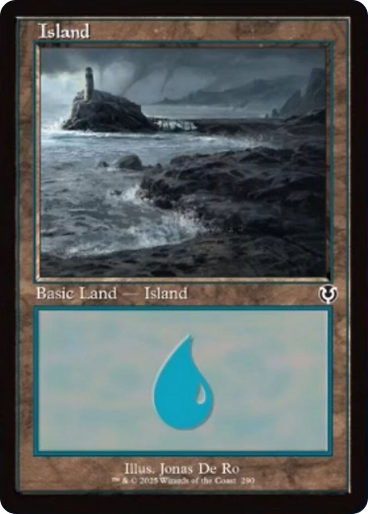 Island (290) (Retro Frame) [Innistrad Remastered] | Tabernacle Games