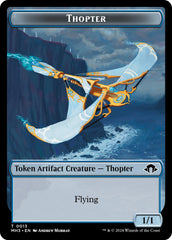 Servo // Thoper Double-Sided Token [Modern Horizons 3 Tokens] | Tabernacle Games
