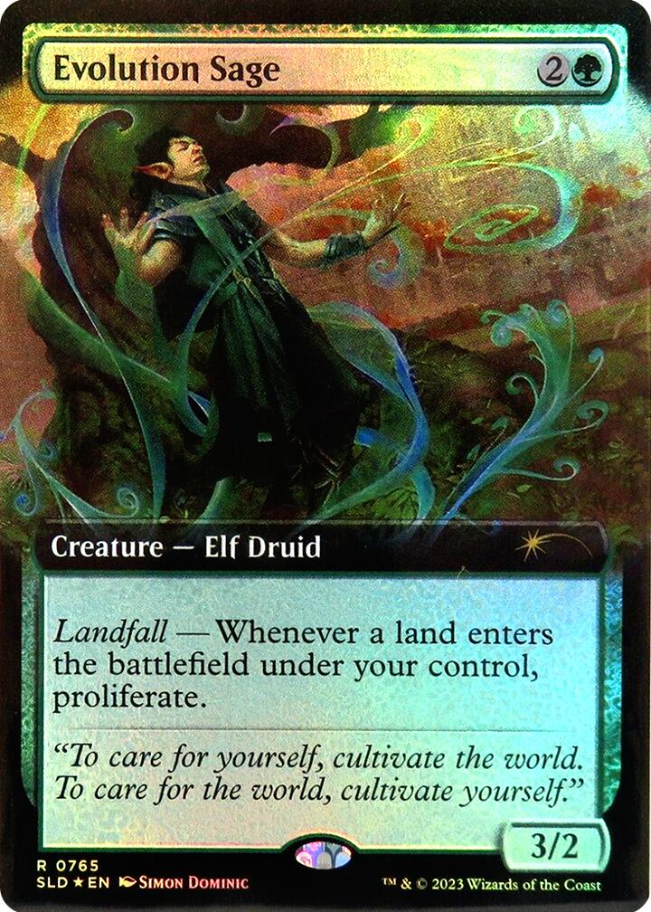 Evolution Sage (Extended Art) [Secret Lair Drop Series] | Tabernacle Games