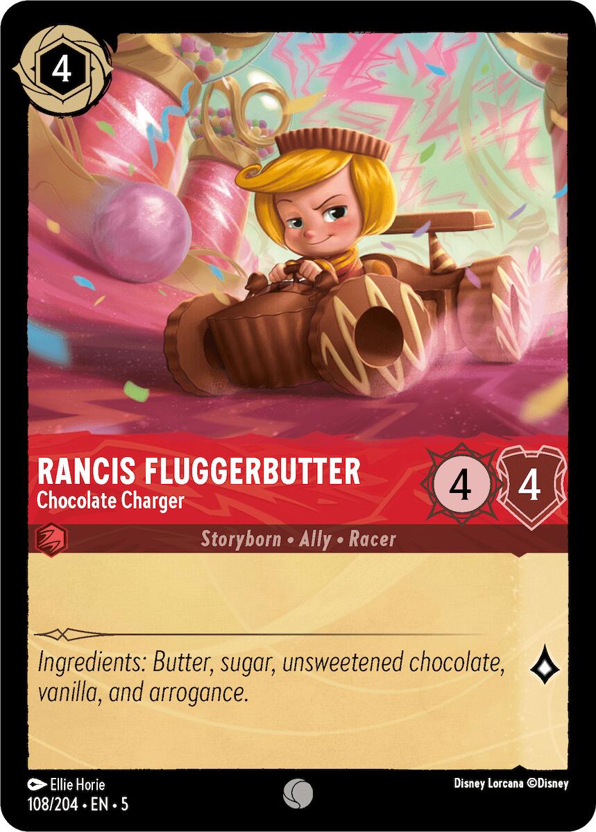 Rancis Fluggerbutter - Chocolate Charger (108/204) [Shimmering Skies] | Tabernacle Games