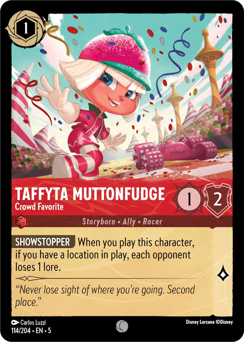 Taffyta Muttonfudge - Crowd Favorite (114/204) [Shimmering Skies] | Tabernacle Games