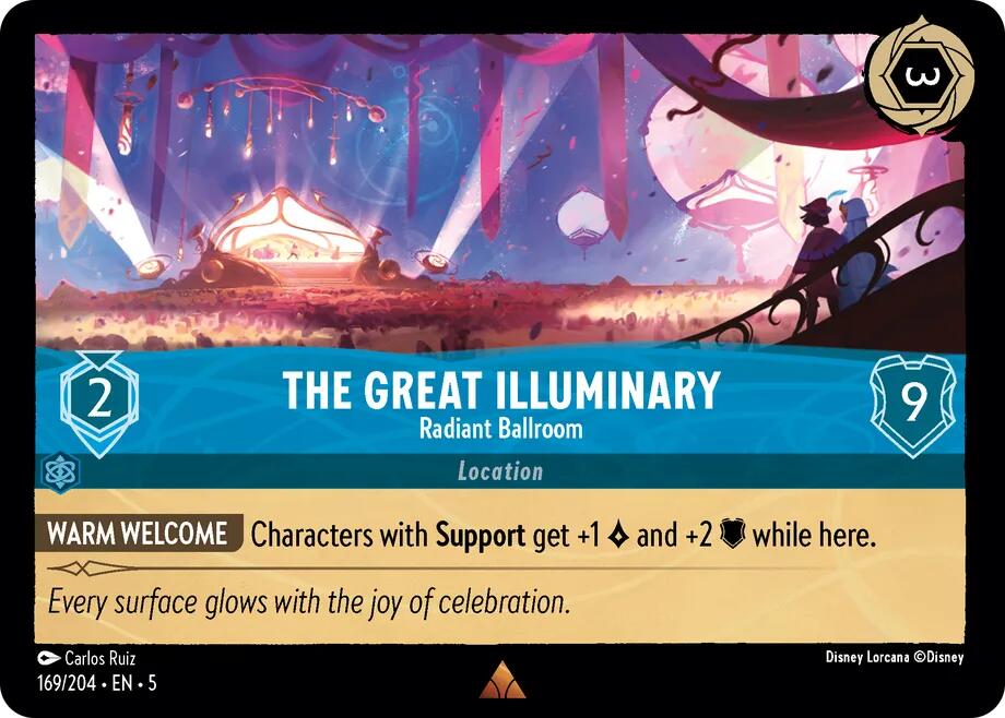 The Great Illuminary - Radiant Ballroom (169/204) [Shimmering Skies] | Tabernacle Games
