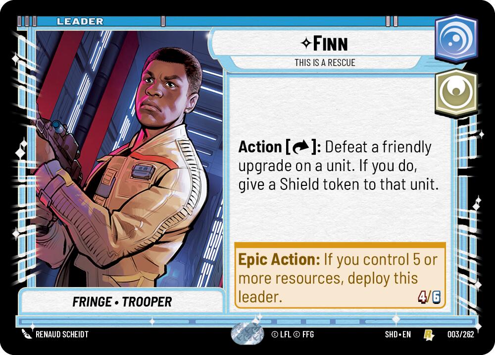 Finn - This is a Rescue (003/262) [Shadows of the Galaxy] | Tabernacle Games