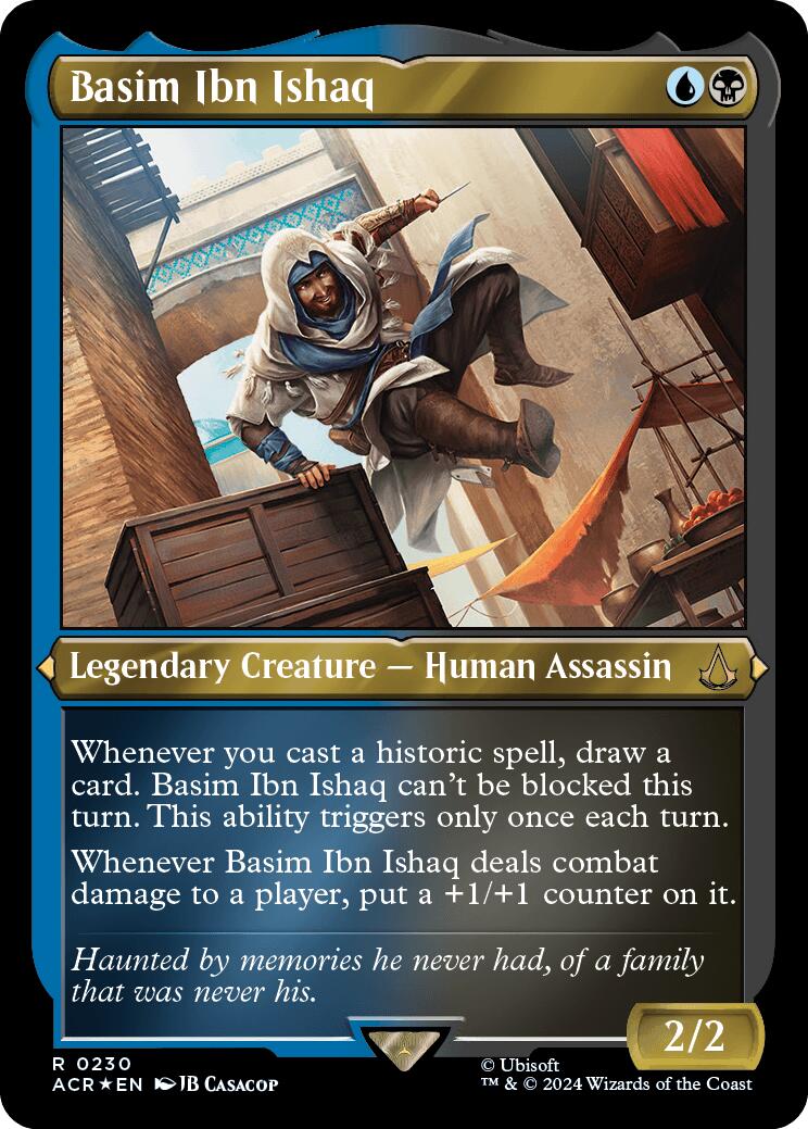 Basim Ibn Ishaq (Foil Etched) [Assassin's Creed] | Tabernacle Games
