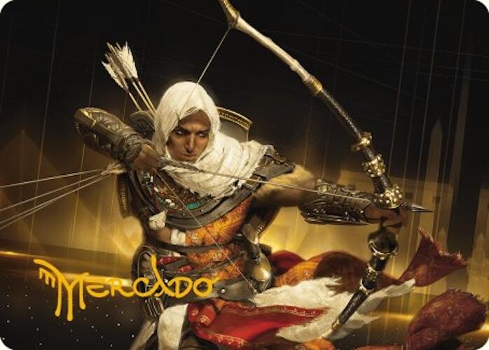 Bayek of Siwa Art Card (Gold-Stamped Signature) [Assassin's Creed Art Series] | Tabernacle Games