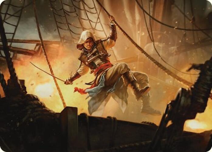 Edward Kenway Art Card [Assassin's Creed Art Series] | Tabernacle Games