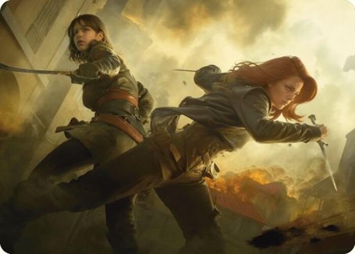 Mary Read and Anne Bonny Art Card [Assassin's Creed Art Series] | Tabernacle Games