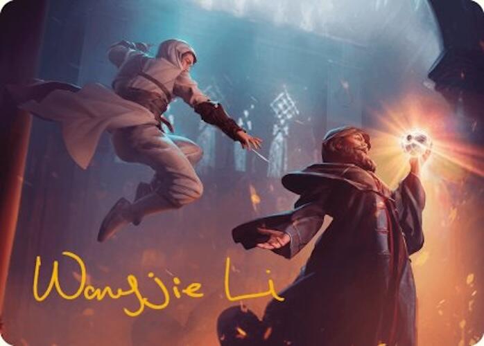 Mortify Art Card (Gold-Stamped Signature) [Assassin's Creed Art Series] | Tabernacle Games