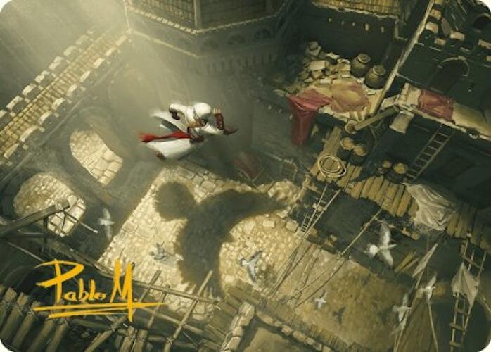 Rooftop Bypass Art Card (Gold-Stamped Signature) [Assassin's Creed Art Series] | Tabernacle Games