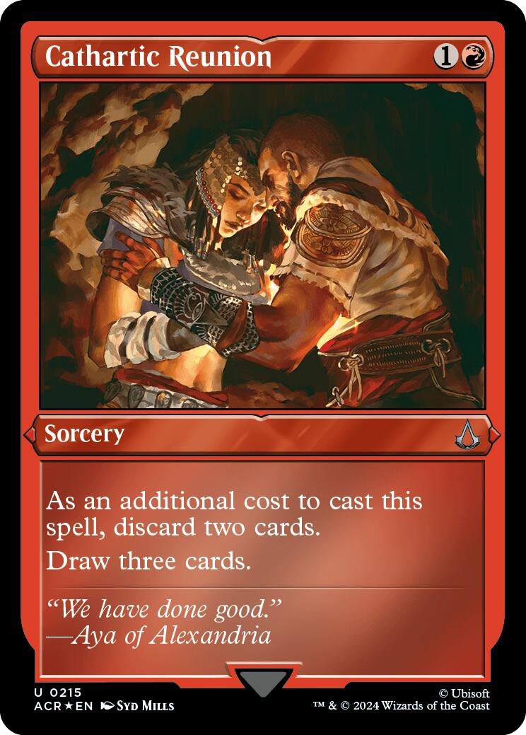 Cathartic Reunion (Foil Etched) [Assassin's Creed] | Tabernacle Games
