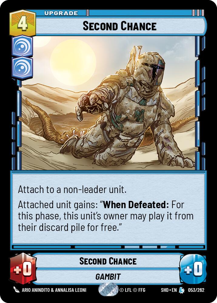 Second Chance (053/262) [Shadows of the Galaxy] | Tabernacle Games