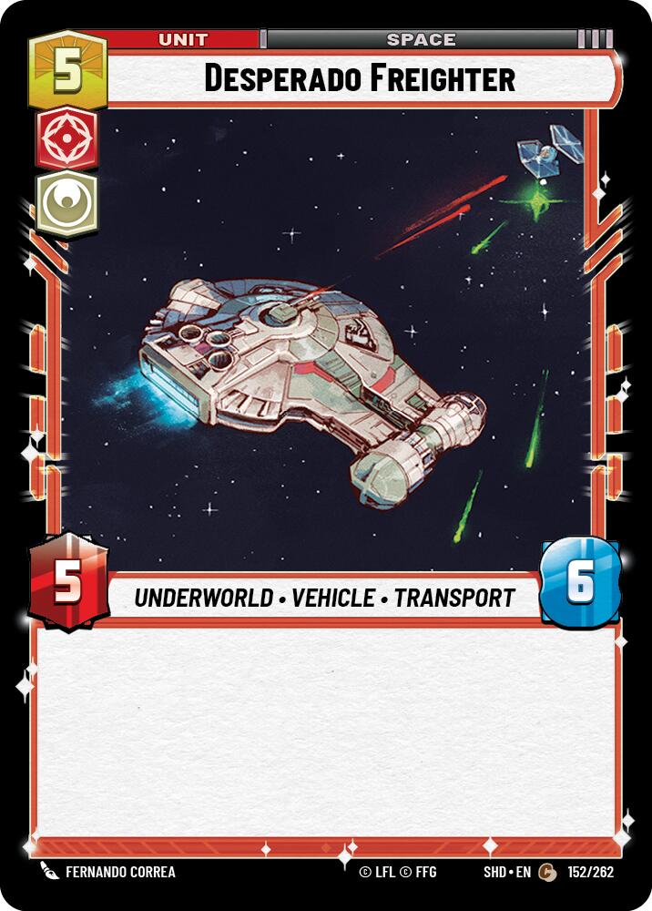 Desperado Freighter (152/262) [Shadows of the Galaxy] | Tabernacle Games