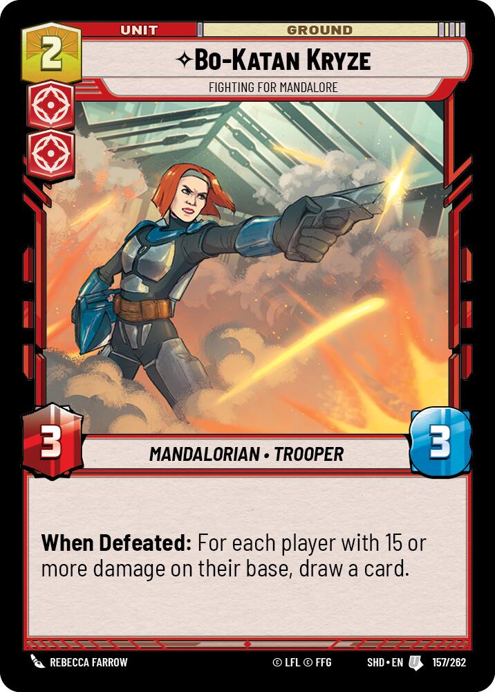 Bo-Katan Kryze - Fighting For Mandalore (157/262) [Shadows of the Galaxy] | Tabernacle Games