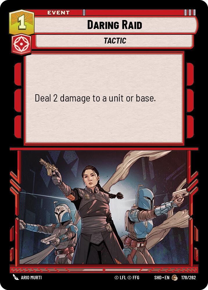 Daring Raid (178/262) [Shadows of the Galaxy] | Tabernacle Games