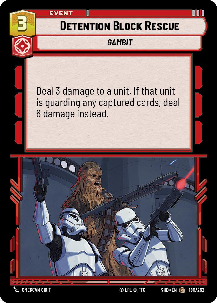 Detention Block Rescue (180/262) [Shadows of the Galaxy] | Tabernacle Games