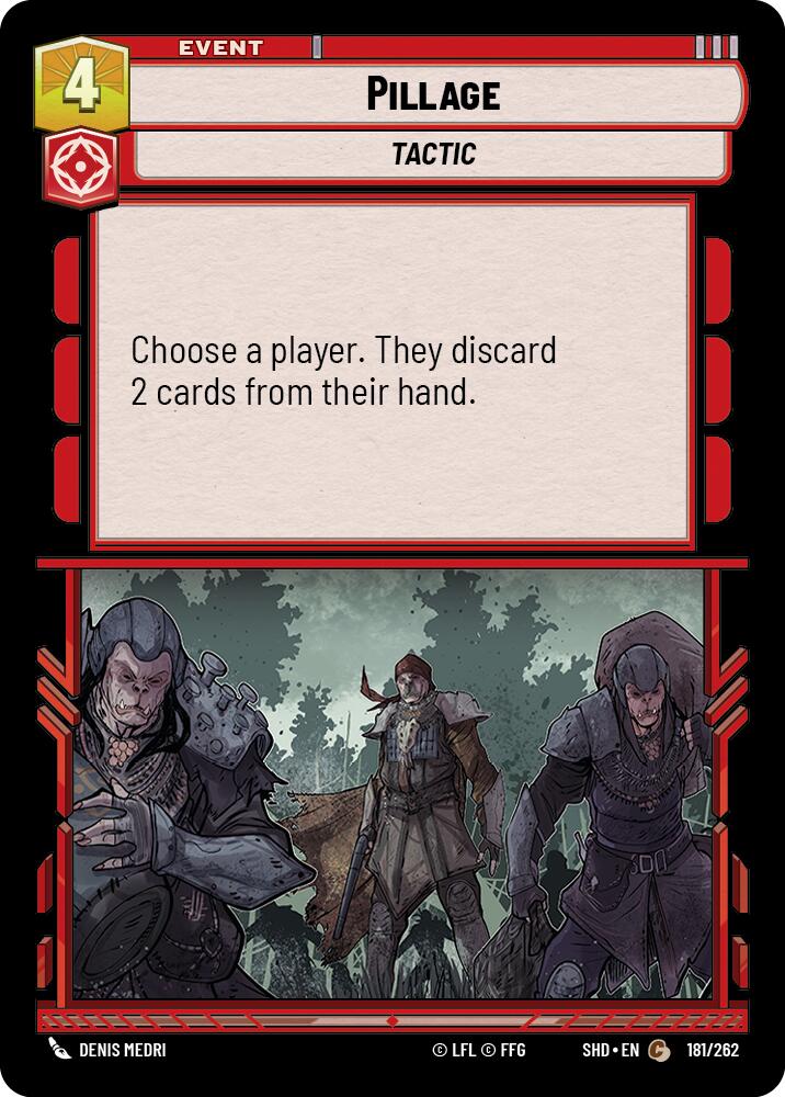 Pillage (181/262) [Shadows of the Galaxy] | Tabernacle Games