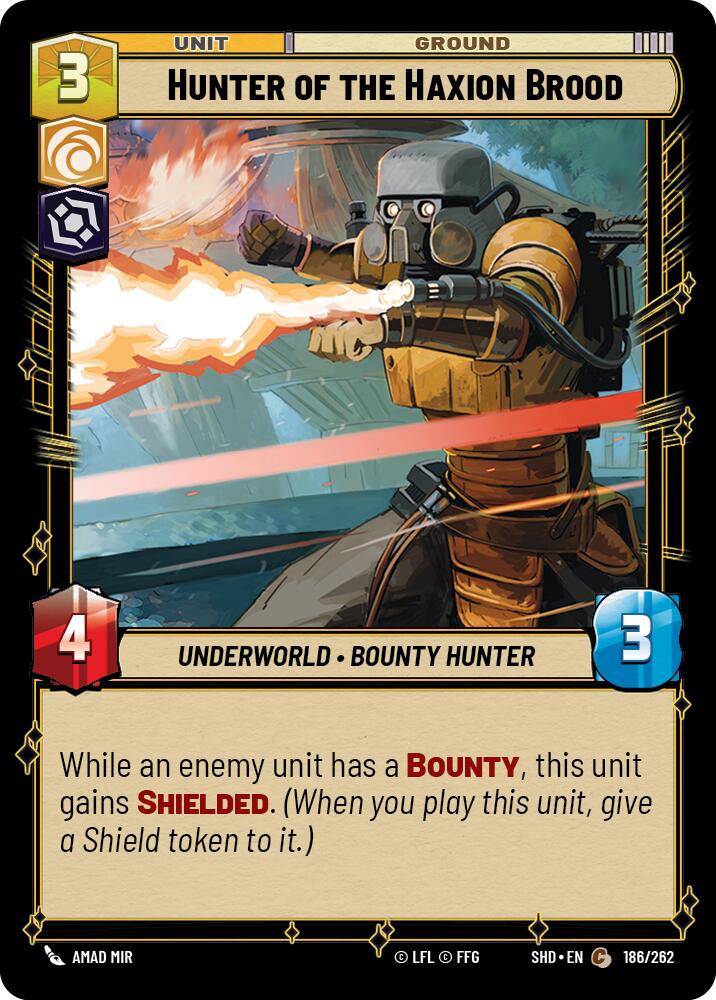 Hunter of the Haxion Brood (186/262) [Shadows of the Galaxy] | Tabernacle Games