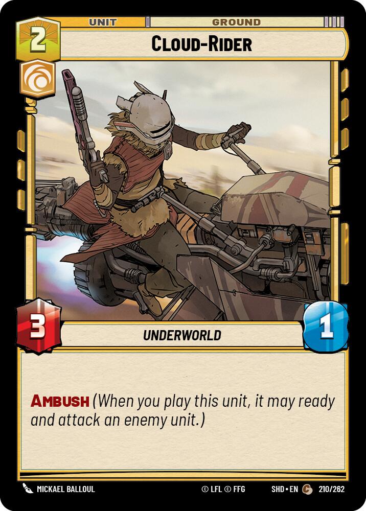 Cloud-Rider (210/262) [Shadows of the Galaxy] | Tabernacle Games