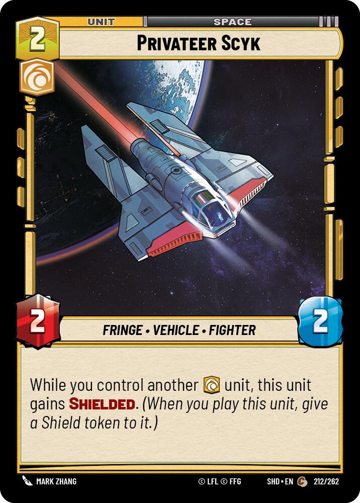 Privateer Scyk (212/262) [Shadows of the Galaxy] | Tabernacle Games