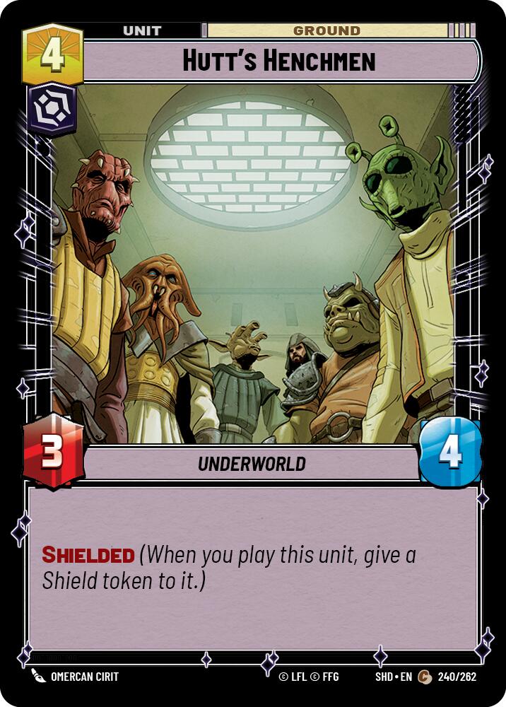 Hutt's Henchmen (240/262) [Shadows of the Galaxy] | Tabernacle Games