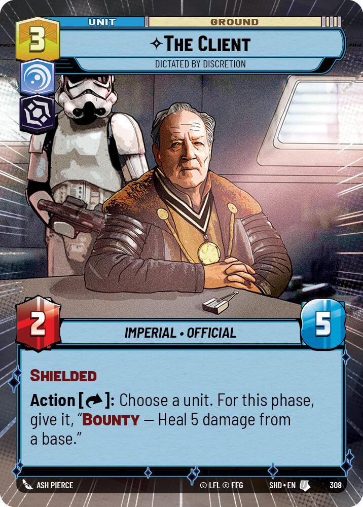 The Client - Dictated by Discretion (Hyperspace) (308) [Shadows of the Galaxy] | Tabernacle Games