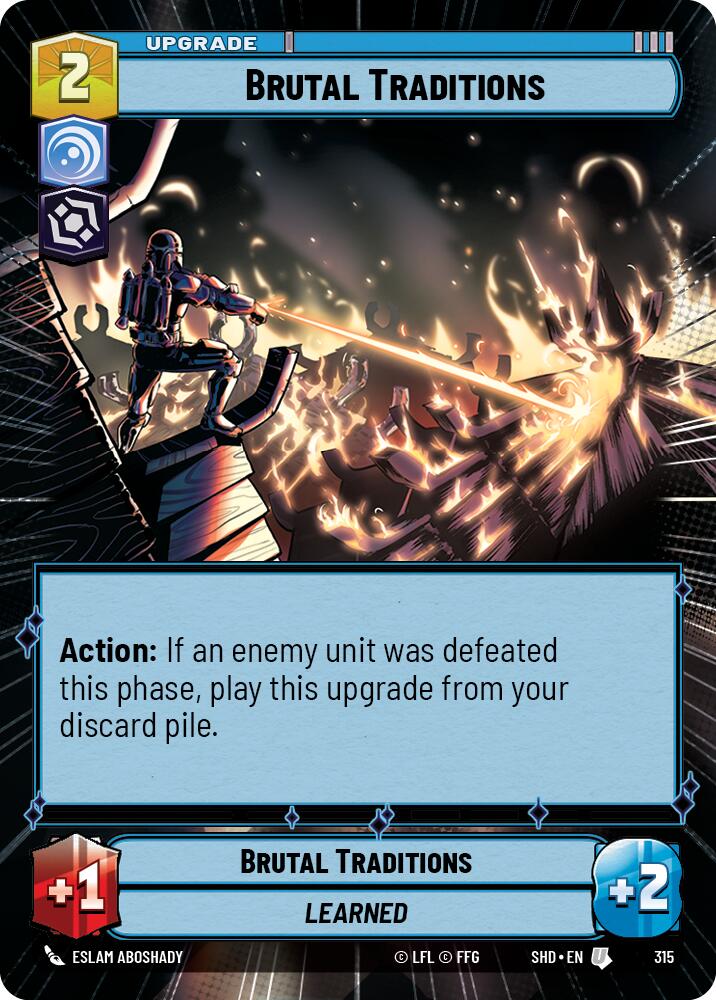 Brutal Traditions (Hyperspace) (315) [Shadows of the Galaxy] | Tabernacle Games