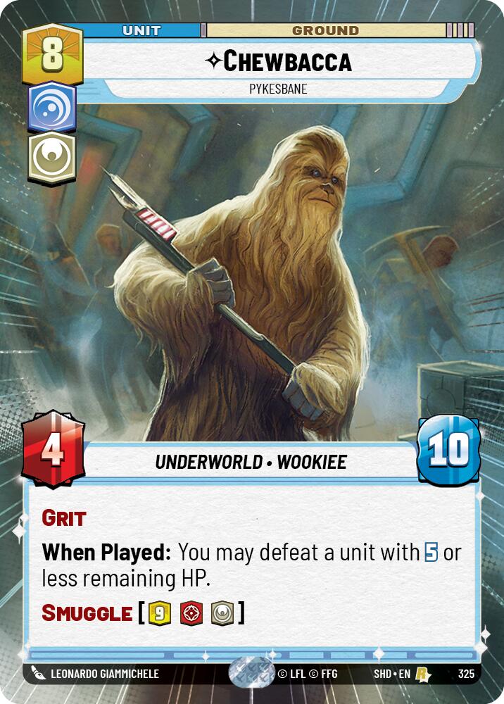 Chewbacca - Pykesbane (Hyperspace) (325) [Shadows of the Galaxy] | Tabernacle Games