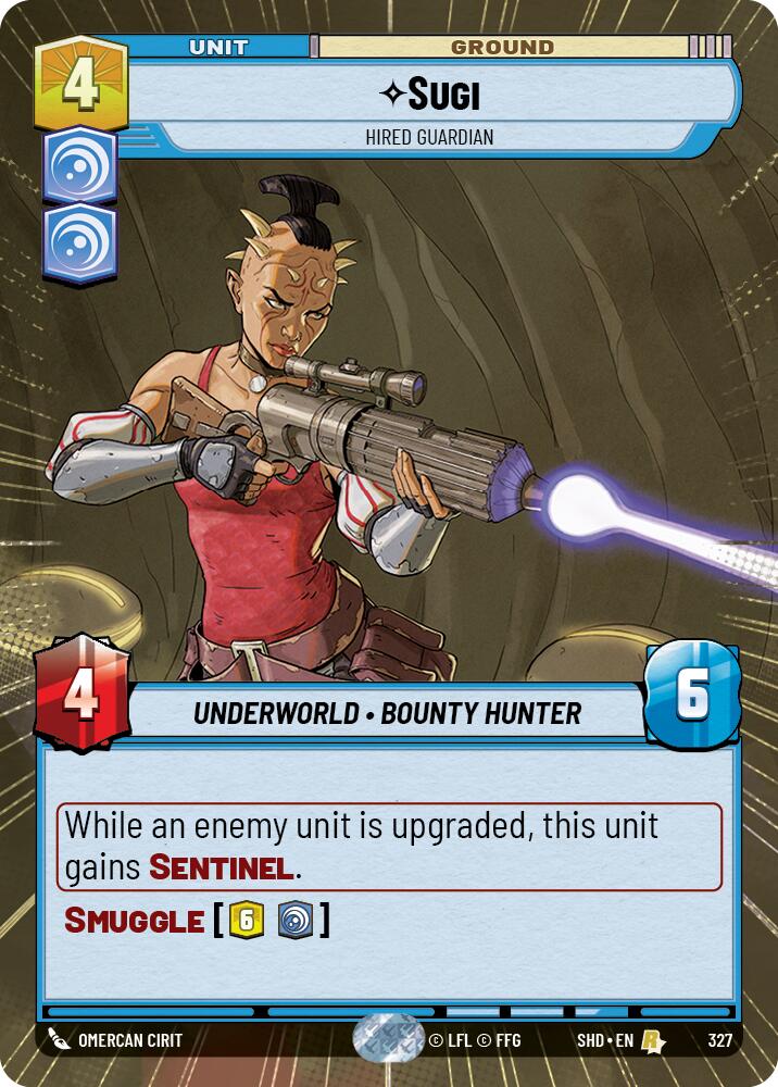 Sugi - Hired Guardian (Hyperspace) (327) [Shadows of the Galaxy] | Tabernacle Games