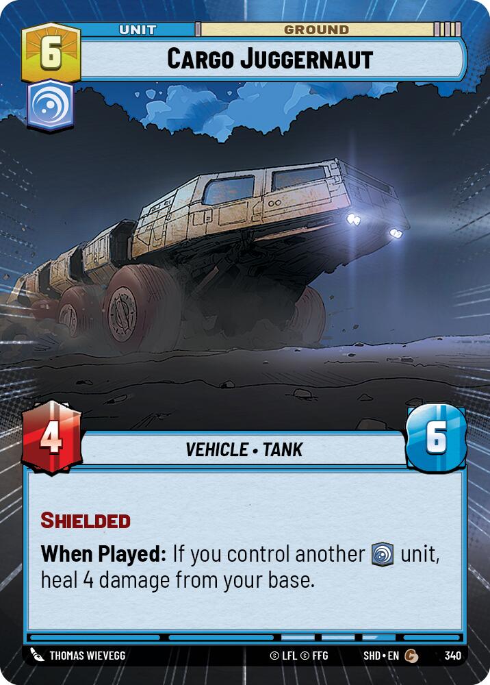 Cargo Juggernaut (Hyperspace) (340) [Shadows of the Galaxy] | Tabernacle Games