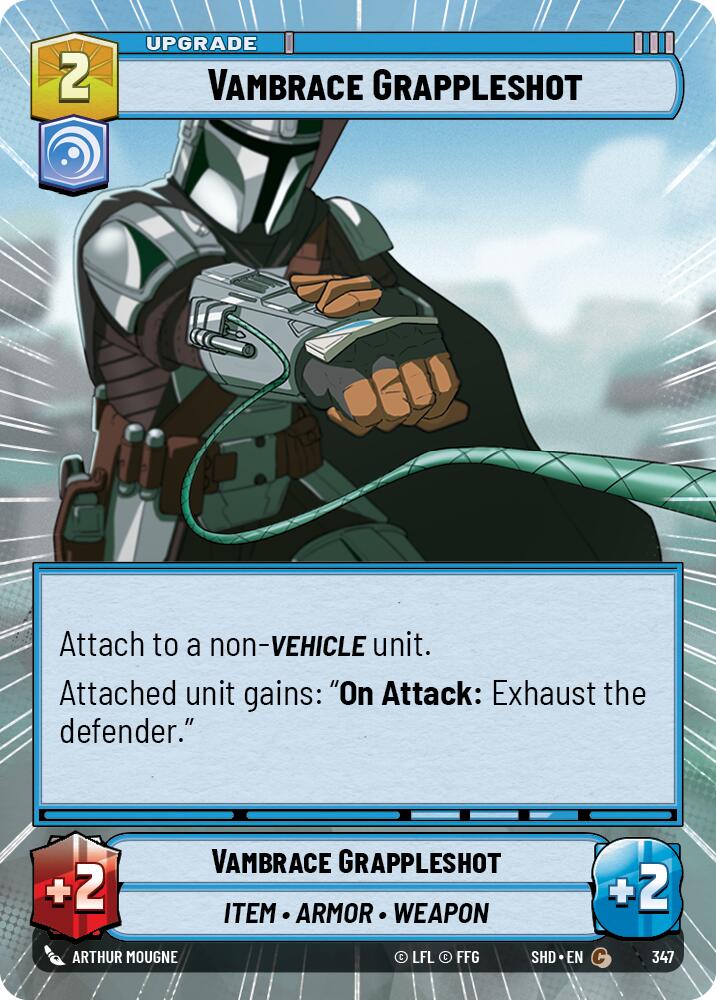 Vambrace Grappleshot (Hyperspace) (347) [Shadows of the Galaxy] | Tabernacle Games