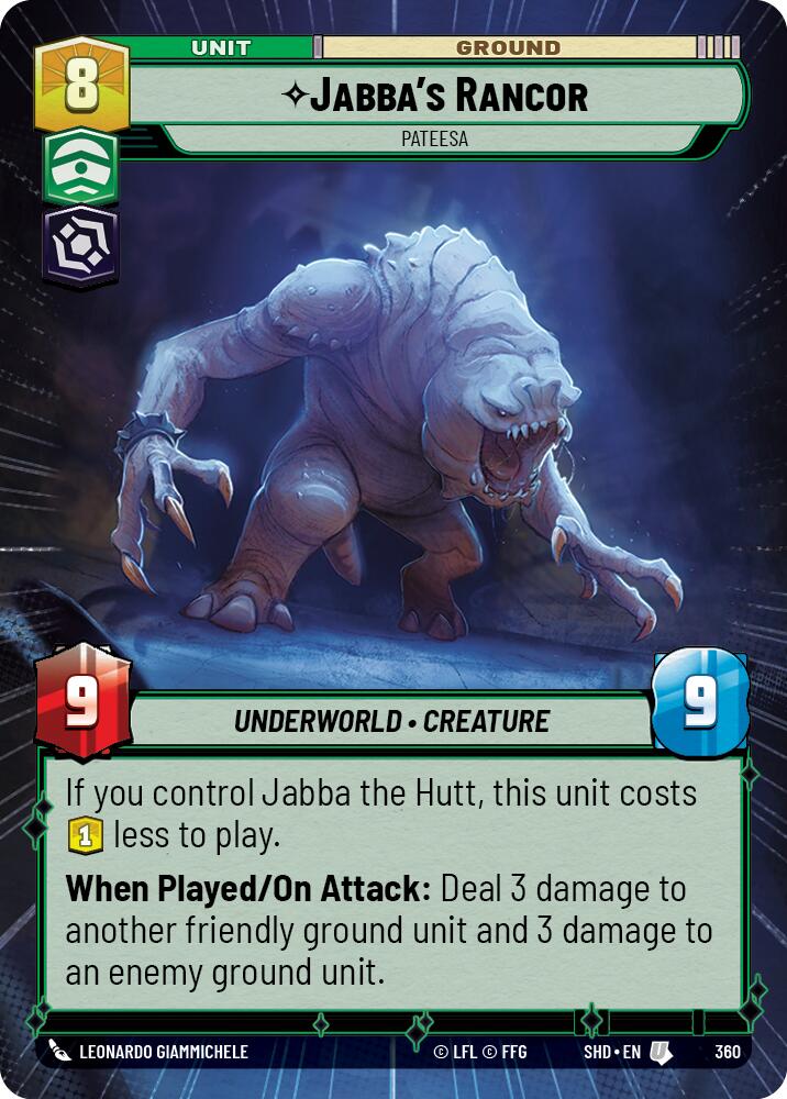 Jabba's Rancor - Pateesa (Hyperspace) (360) [Shadows of the Galaxy] | Tabernacle Games