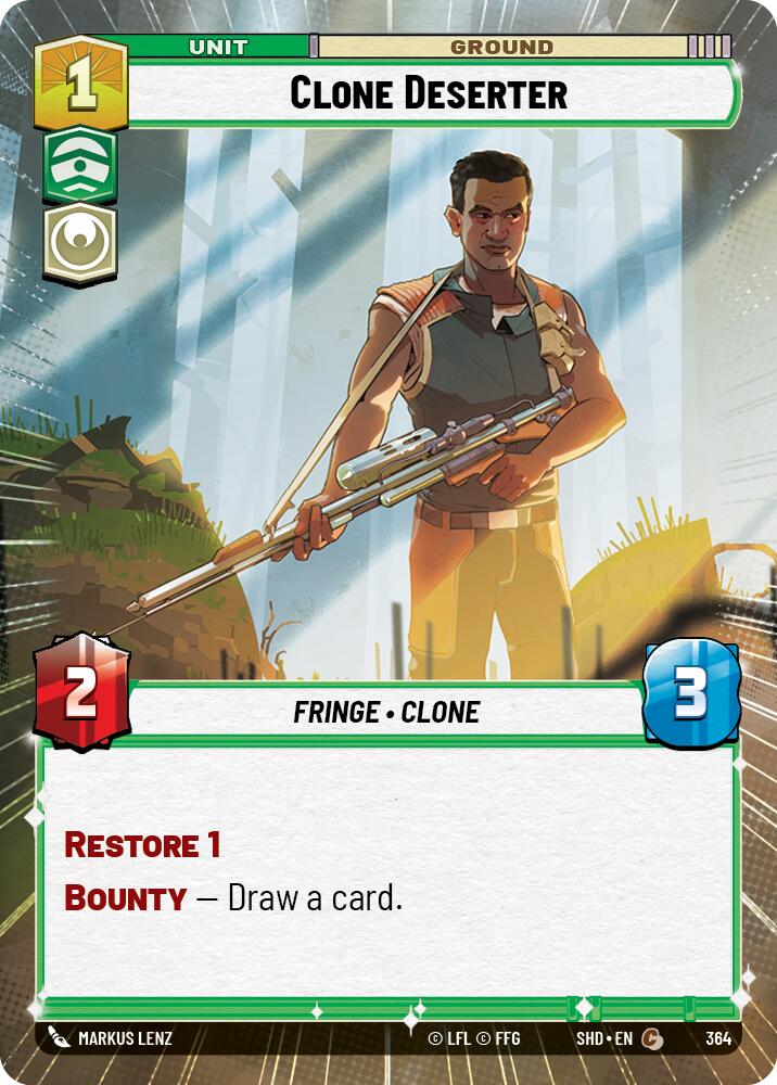 Clone Deserter (Hyperspace) (364) [Shadows of the Galaxy] | Tabernacle Games