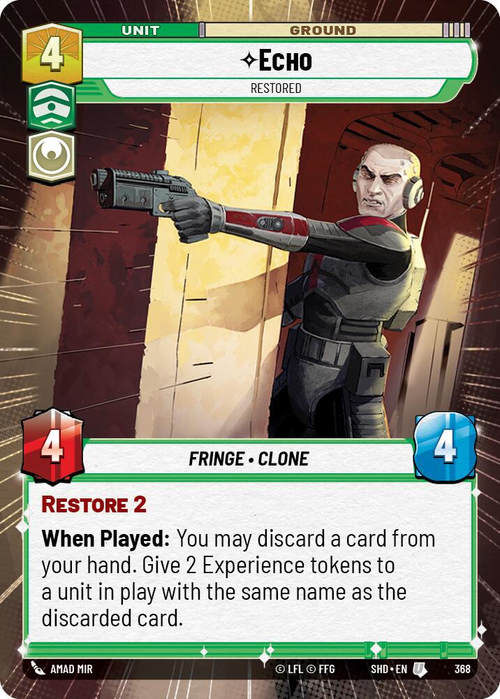Echo - Restored (Hyperspace) (368) [Shadows of the Galaxy] | Tabernacle Games