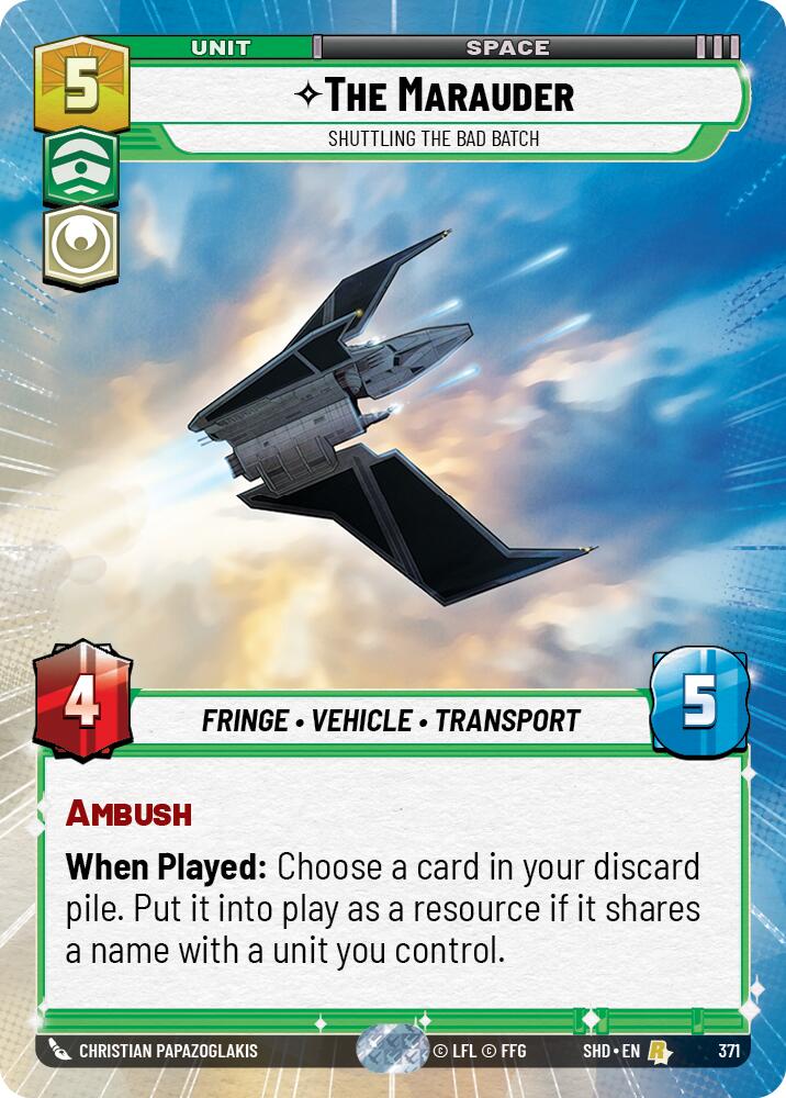 The Marauder - Shuttling the Bad Batch (Hyperspace) (371) [Shadows of the Galaxy] | Tabernacle Games