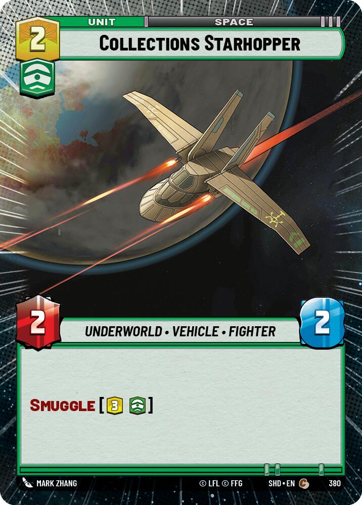 Collections Starhopper (Hyperspace) (380) [Shadows of the Galaxy] | Tabernacle Games
