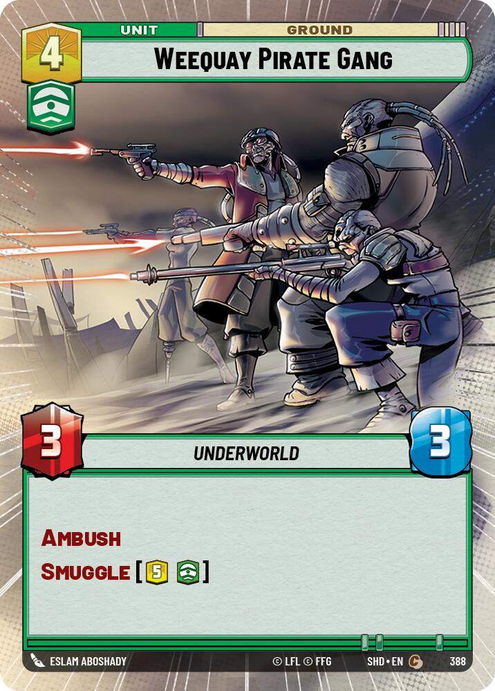 Weequay Pirate Gang (Hyperspace) (388) [Shadows of the Galaxy] | Tabernacle Games