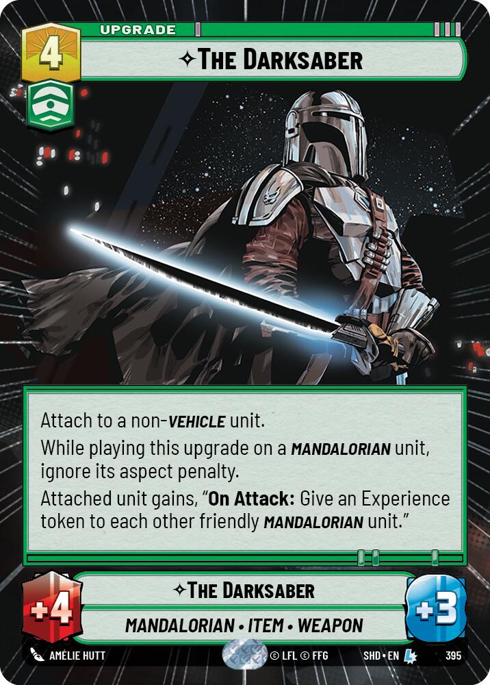 The Darksaber (Hyperspace) (395) [Shadows of the Galaxy] | Tabernacle Games
