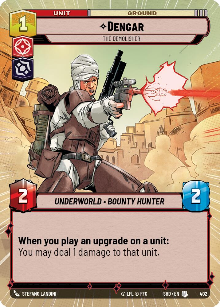 Dengar - The Demolisher (Hyperspace) (402) [Shadows of the Galaxy] | Tabernacle Games