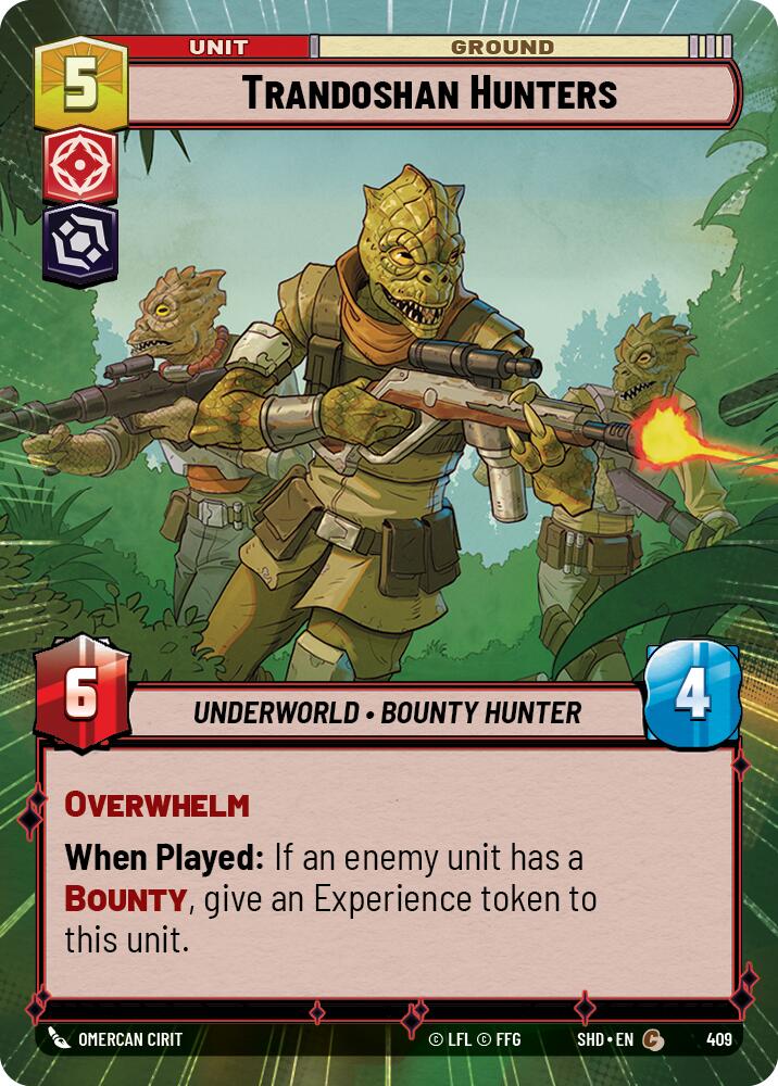 Trandoshan Hunters (Hyperspace) (409) [Shadows of the Galaxy] | Tabernacle Games