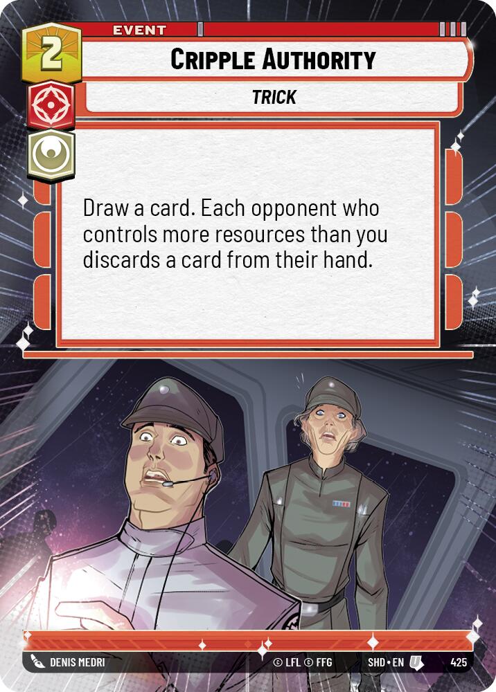 Cripple Authority (Hyperspace) (425) [Shadows of the Galaxy] | Tabernacle Games